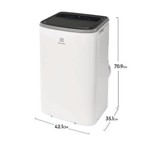 Electrolux - Aire Acondicionado Portatil SP12F 12000 BTU | Blanco