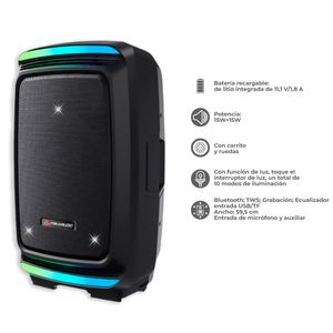 Italy Audio - Parlante Pa1400 | Negro