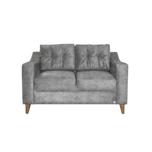Sofá 2 Puestos Mx Muebles Paris-Cn/5226 | Gris