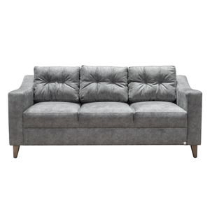 Sofá 3 Puestos Mx Muebles Paris-Cn/5226 | Gris