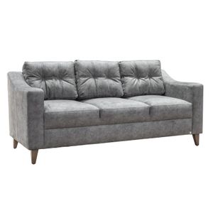 Sofá 3 Puestos Mx Muebles Paris-Cn/5226 | Gris