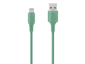 Steren - Cable Usb 350 - Tipo Usb a Microusb | Verde