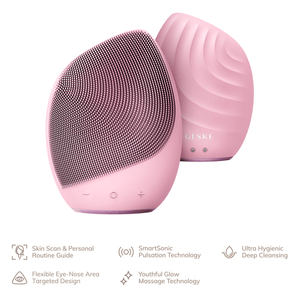 Cepillo Facial Sónico Rosado