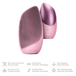 Cepillo Facial Termo Sónico Rosado