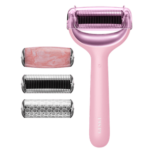 Rodillo Facial y Corporal Micrag Rosado