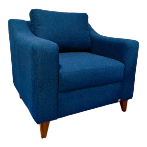 Sillón Poltrona Mx Muebles Paris-Cn/5117 | Azul