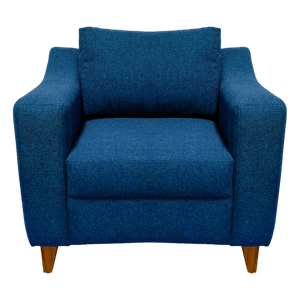 Sillón Poltrona Mx Muebles Paris-Cn/5117 | Azul