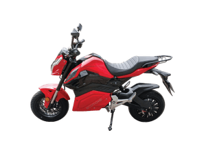 Moto Eléctrica Ecomove Xz6 3000W Roja | 2024