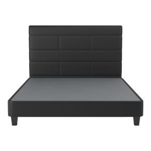 Cama Chaide y Chaide Boston Negro Mate 1.5 Plz