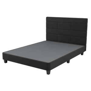 Cama Chaide y Chaide Boston Bruma Negro 1.5 Plz