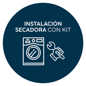 Servicio de Instalación Secadora con Kit