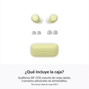 Audífonos Inalámbricos Wf-C510/Yz Uc Amariilo