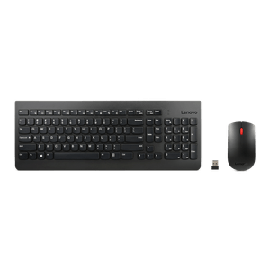 Lenovo - Combo Inalámbrico Teclado + Mouse  | Negro