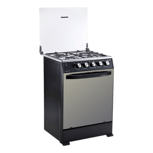 Cocina a Gas 4Q Ecoline Mariela Negro Mate