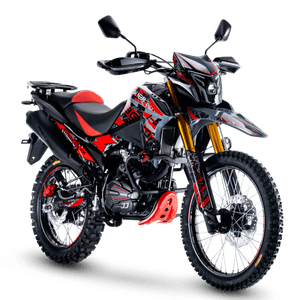 Moto Dp Shineray Xy300Gy-13 Negro/Rojo 2025