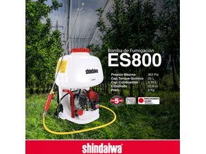 Bomba de Fumigación Shindaiwa Es-800 Rojo