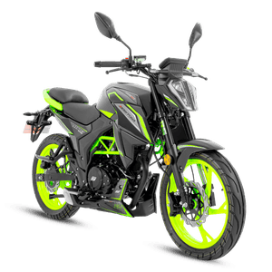 Moto Deportiva Daytona Dy200 Wing Evo II Negro Verde 2025