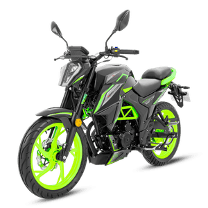 Moto Deportiva Daytona Dy200 Wing Evo II Negro Verde 2025