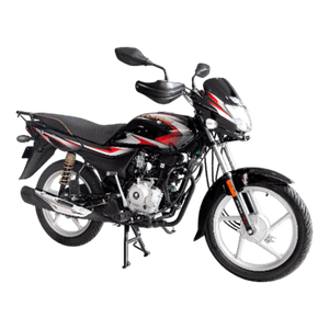 Moto Utilitaria Bajaj Platina 100 Es Negro/Rojo 2025