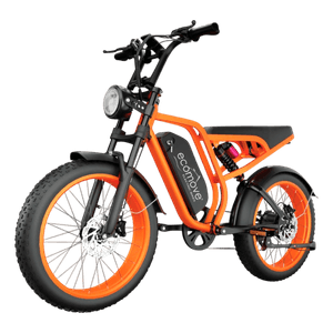 Bicicleta Eléctrica Ecomove Turbo Z Naranja