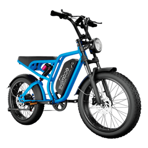 Bicicleta Eléctrica Ecomove Turbo Z Azul