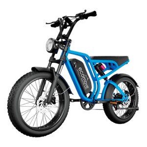 Bicicleta Eléctrica Ecomove Turbo Z Azul