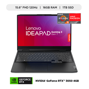 Laptop Lenovo Ideapad Gaming 3 15Arh7 15.6'' | 16GB/1TB