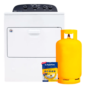 Whirlpool - Secadora a Gas 7MWGD1900EW 19 Kg