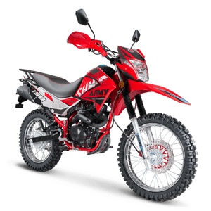 Moto Dp Shm Army 150 Rojo 2026