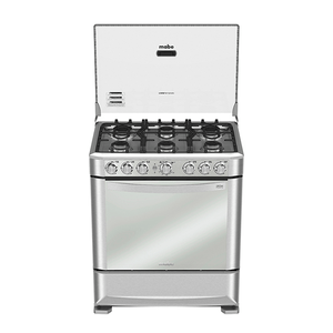 Mabe - Cocina a gas 76cm EM7630FX0 | Acero Inoxidable