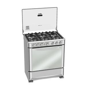 Mabe - Cocina a gas 76cm EM7630FX0 | Acero Inoxidable