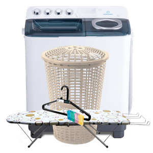 Indurama - Lavadora Semi Automatica LRI-11BLSAP | 11 Kg