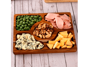 Tabla Teca de Aperitivos Stolf 1 Pieza