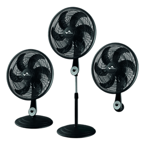 Ventilador de Pedestal Wellspring Tv140-078 Negro