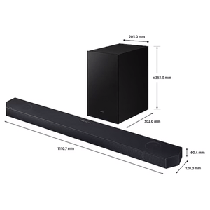 Barra de Sonido Samsung Hw-Q700D/Zp Negro