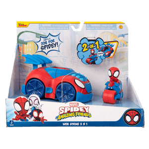 Vehiculo 2 En 1 Spidey