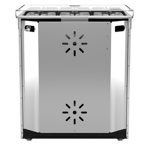 Cocina a Gas Mabe Em7610Sg0 6Q 32P Croma