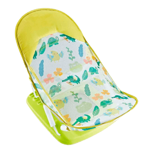 Asiento de Ducha Úpale para bebé con Malla Verde