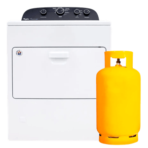 Whirlpool - Secadora a Gas 7MWGD1900EW 19 Kg