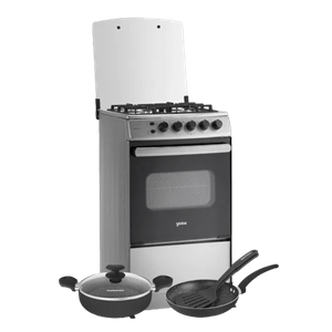 Global - Cocina a gas Bermuda Cromado