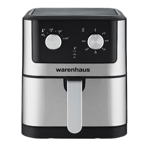Freidora de Aire Warenhaus 6L Metálica 6 Lts Silver