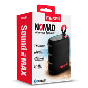Parlante Portátil Maxell BT-NOMAD Negro