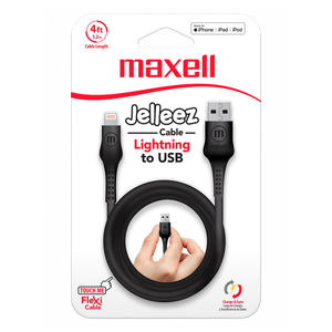 Cable Maxell Tipo C/Lightning 348589 Negro