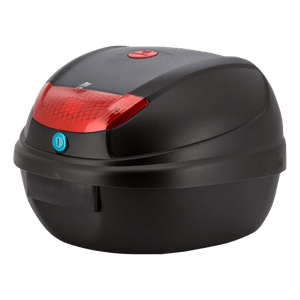 Baúl Para Casco Tomcat 3Olt Negro/Rojo