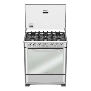 Mabe - Cocina a gas 76cm EM7630FX0 | Acero Inoxidable