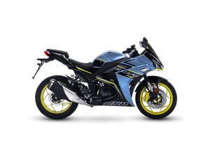 Moto Deportiva Shm Chief II 4V Plomo/Verde 2026
