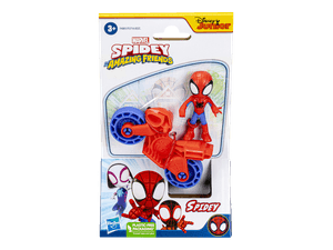 Figura Spidey con Vehículo Stdo