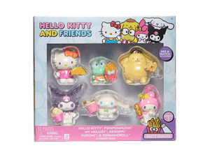 Figuras Hello Kitty Pack X6 Stda