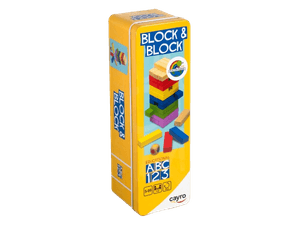 Juego Block & Block 36 Pzas Caja Metal