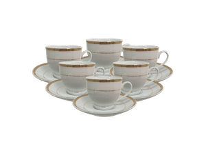 Juego de Tazas Concepts 086-196906 Dorado